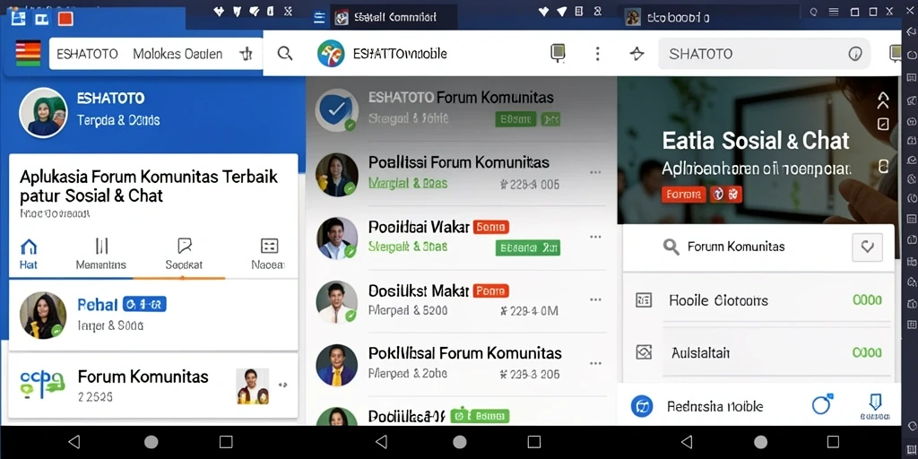 Tampilan antarmuka ESHATOTO yang menarik dan interaktif.