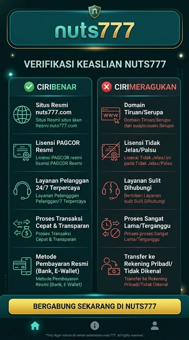 Kanal Resmi nuts777 untuk Pengguna Android Indonesia